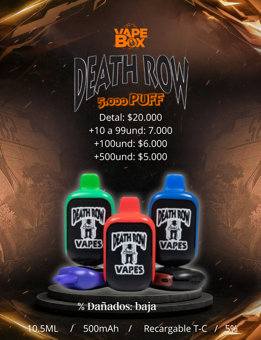 DEATH ROW 5.000 PUFF