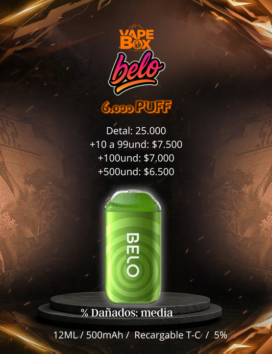 BELO 6.000 PUFF