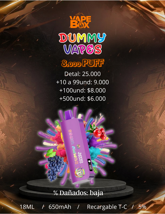 DUMMY 8.000 PUFF