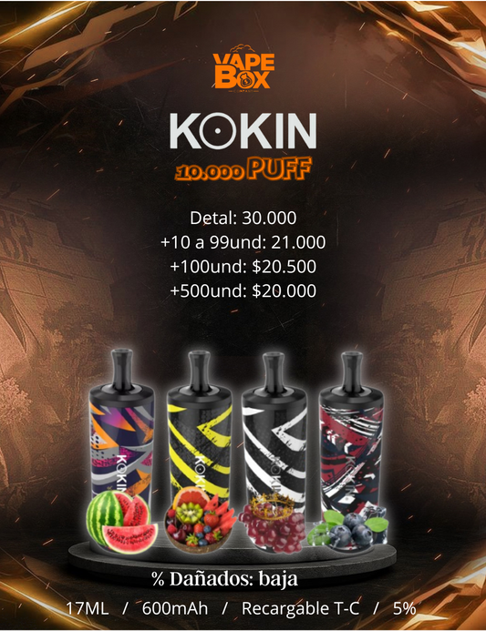 KOKIN 10.000 PUFF