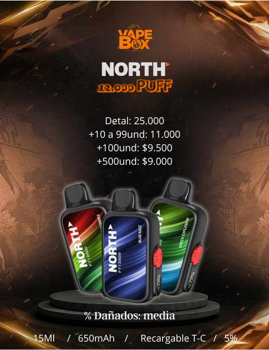 NORTH 12.000 PUFF