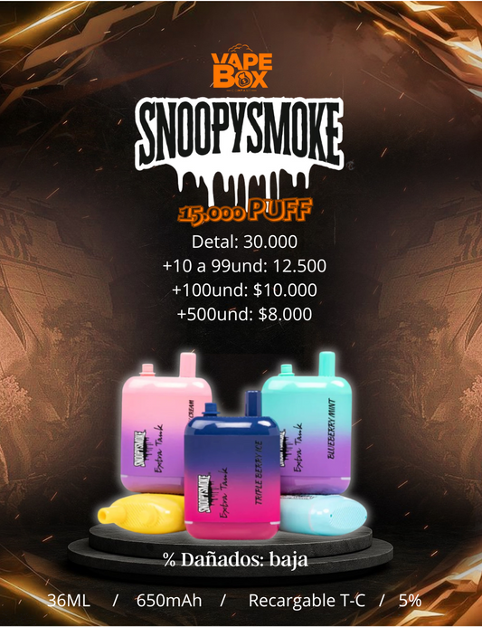 SNOOPY SMOKE 15.000 PUFF