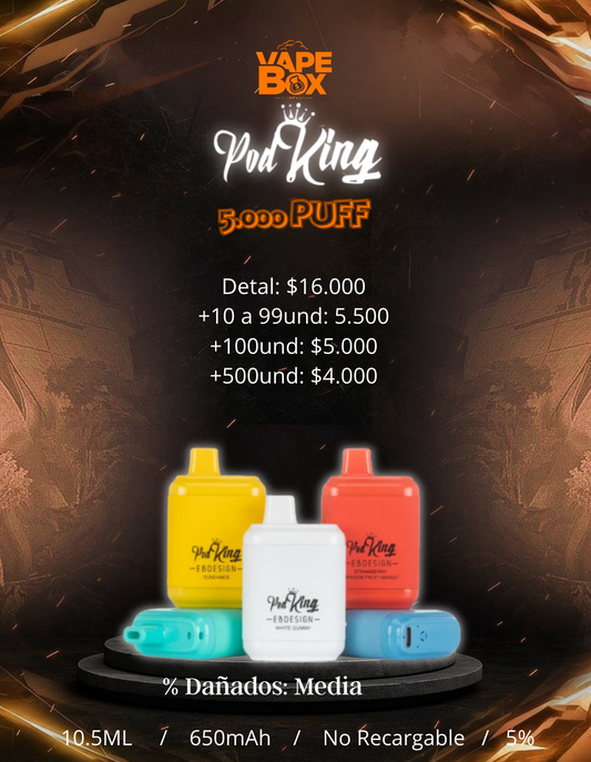 POD KING 5.000 PUFF